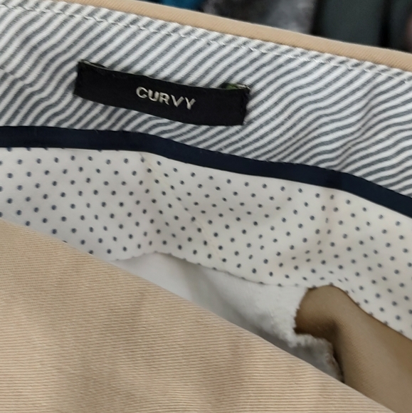 Talbots Curvy Tan Capri Pants 16 - Picture 9 of 10